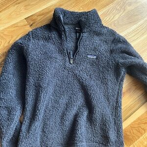 Patagonia Charcoal Fleece Half-Zip Pullover